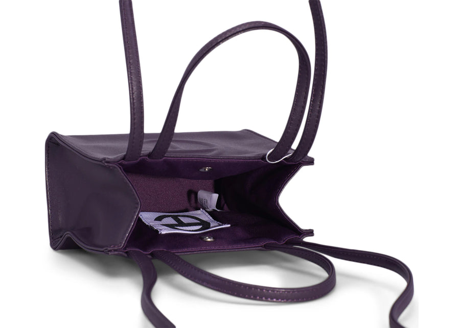 Telfar Shopping Bag Small Eggplant