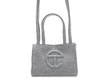 Sac cabas Telfar x UGG en polaire, petit modèle, gris chiné