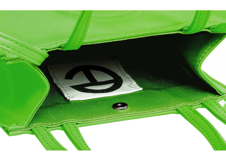 Telfar Shopping Bag Small Highlighter Green