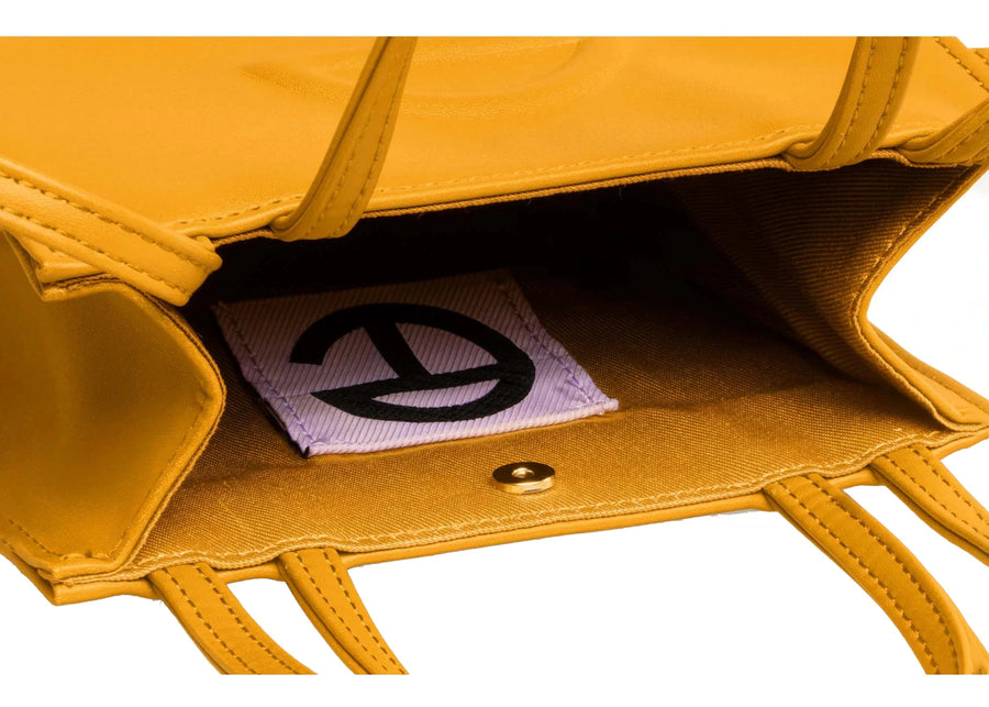Telfar Shopping Bag Small Mustard