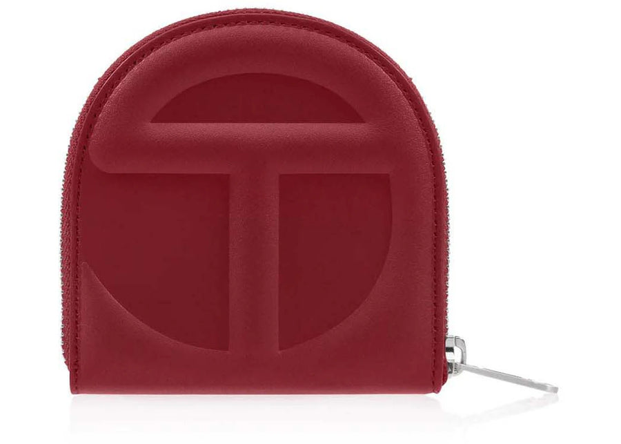 Portefeuille Telfar Oxblood