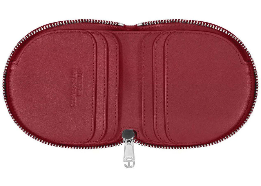 Portefeuille Telfar Oxblood