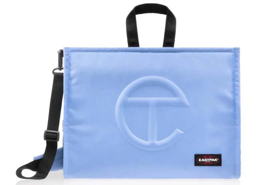 Sac cabas moyen Telfar x Eastpak Céruléen