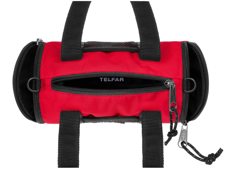 Sac de voyage Telfar x Eastpak petit modèle rouge