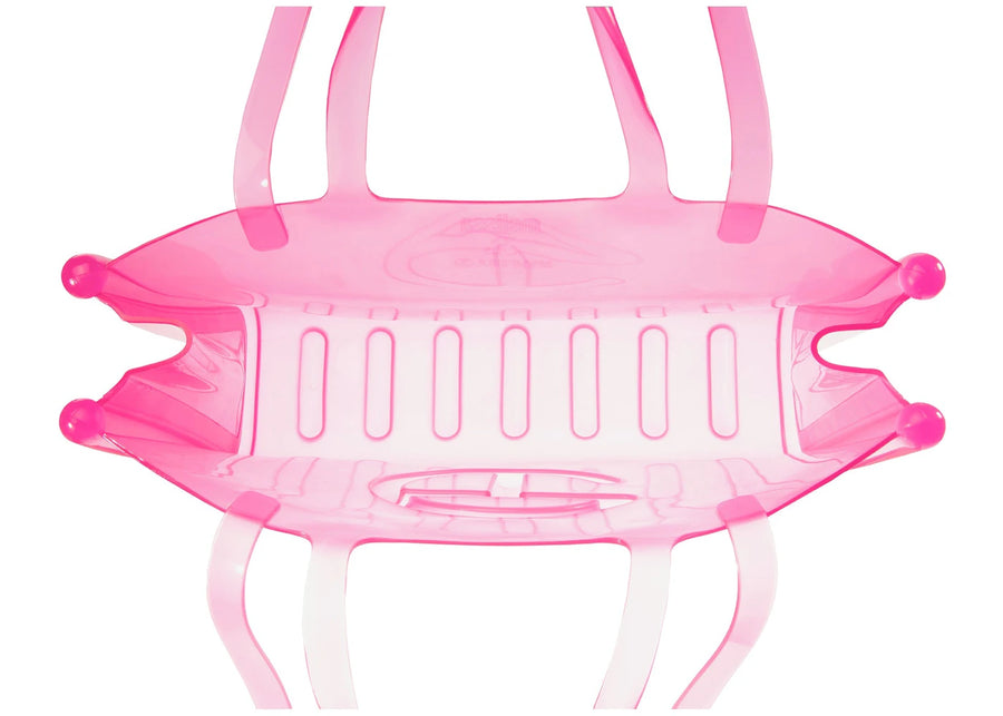 Telfar x Melissa Grand sac cabas Jelly rose transparent