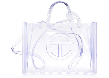Telfar x Melissa Grand sac transparent en gelée