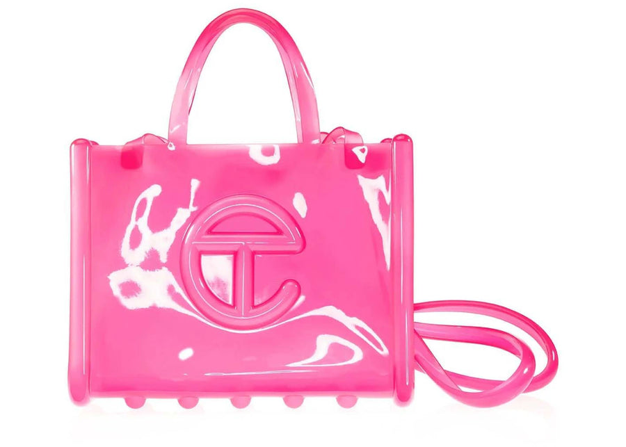 Telfar x Melissa Sac à main transparent rose