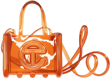 Telfar x Melissa Petit sac cabas Jelly marron