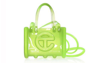 Telfar x Melissa Petit sac cabas Jelly vert
