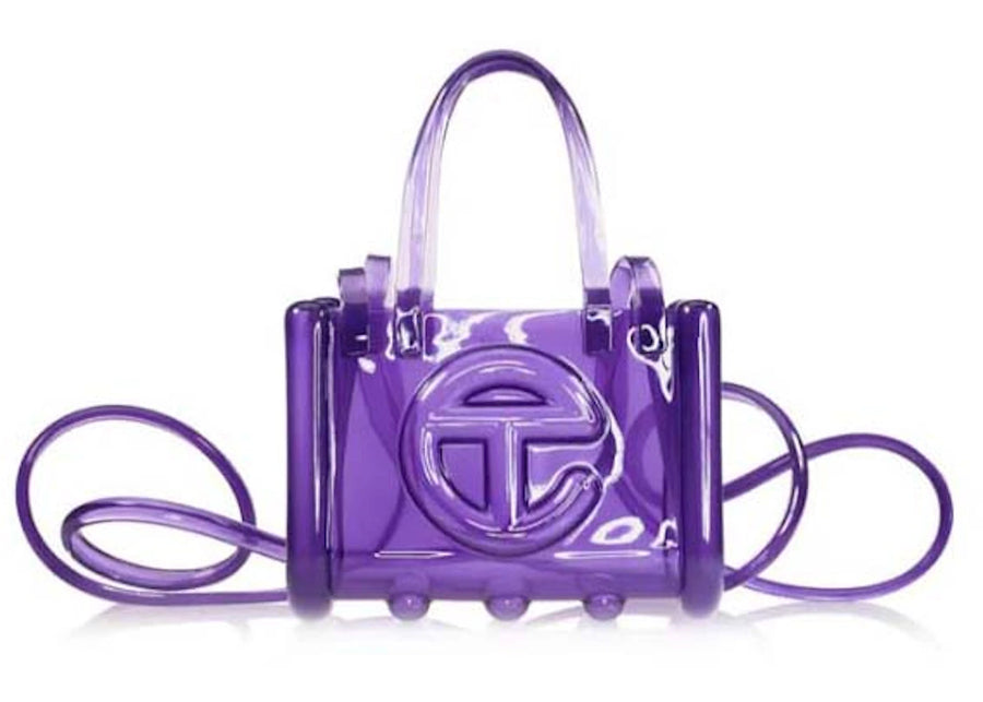 Telfar x Melissa Petit sac cabas Jelly violet