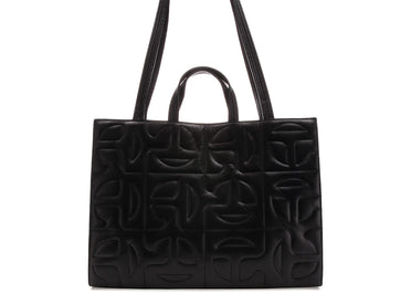Sac cabas matelassé en nylon noir Telfar x Moose Knuckles, grand modèle
