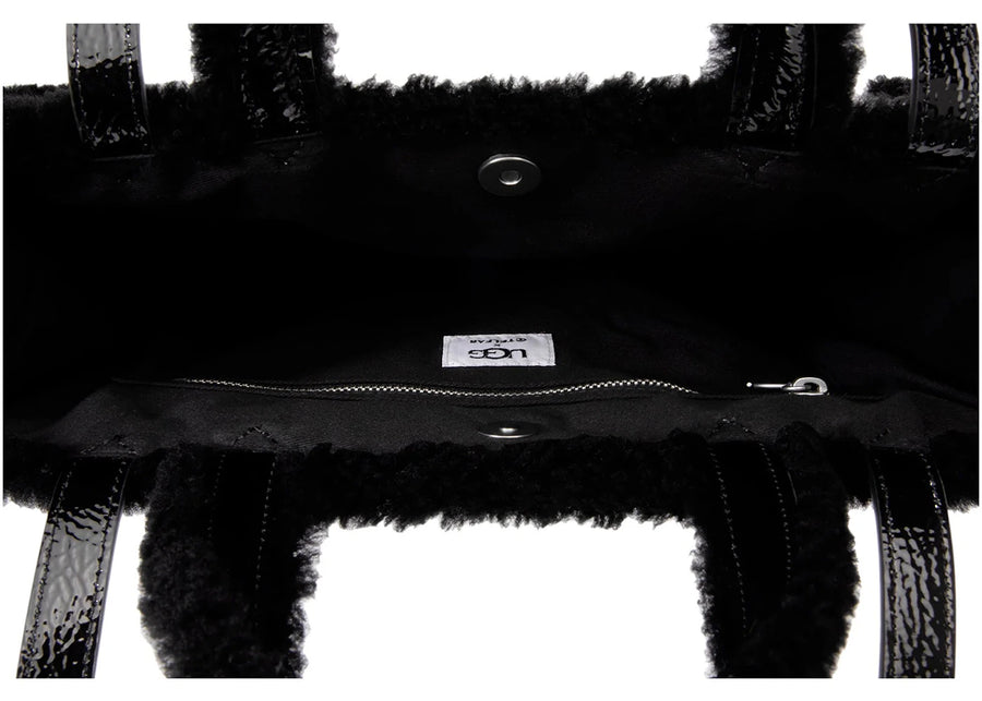 Telfar x UGG Medium Shopper Crinkle Black