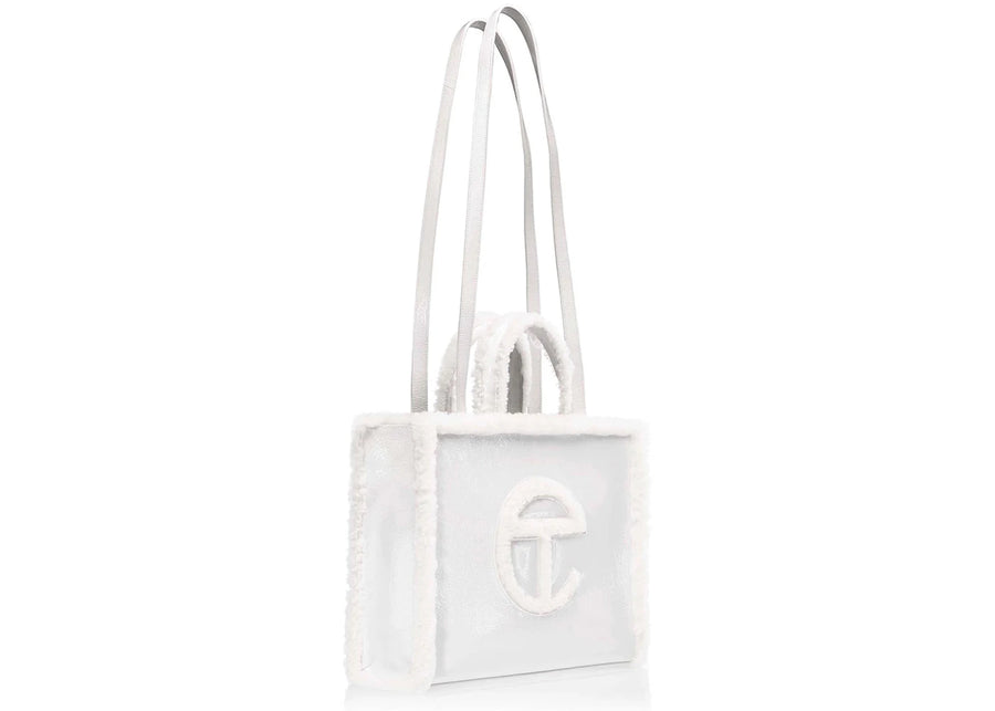 Sac cabas Telfar x UGG moyen blanc froissé