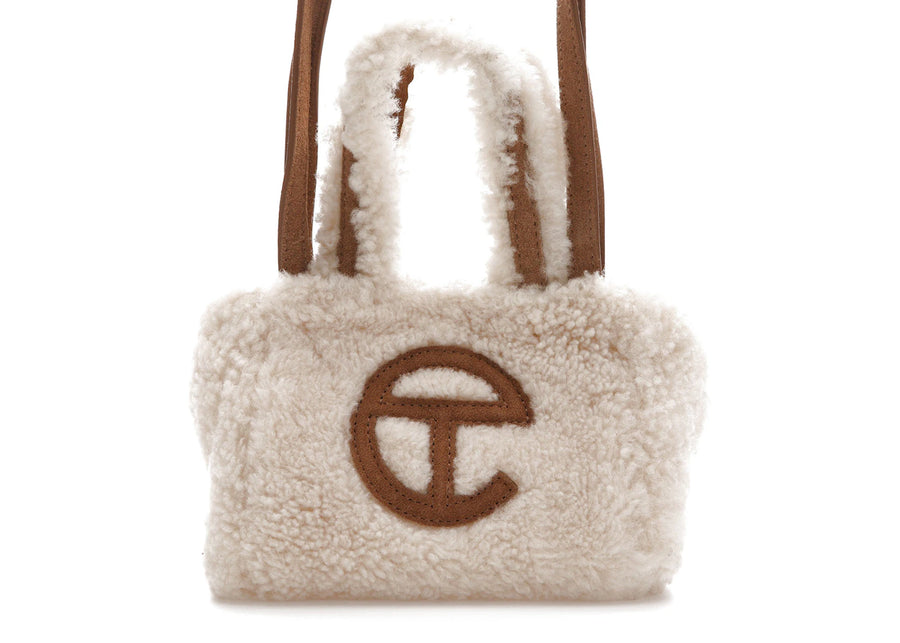 Sac cabas inversé Telfar x UGG, petit modèle, couleur naturelle