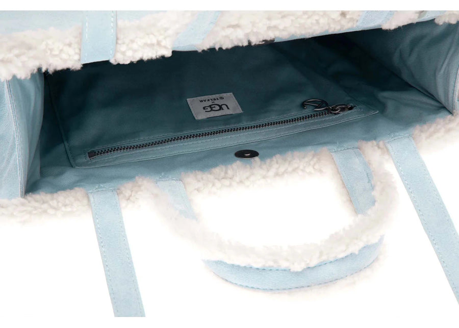 Sac cabas Telfar x UGG bleu moyen