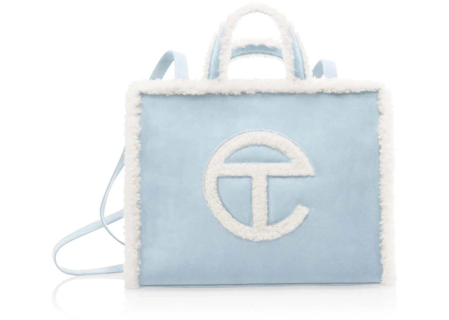 Sac cabas Telfar x UGG bleu moyen