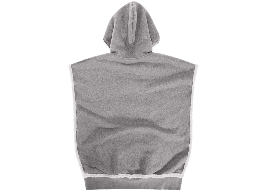 Sweat à capuche Telfar x UGG sans côtés, gris chiné