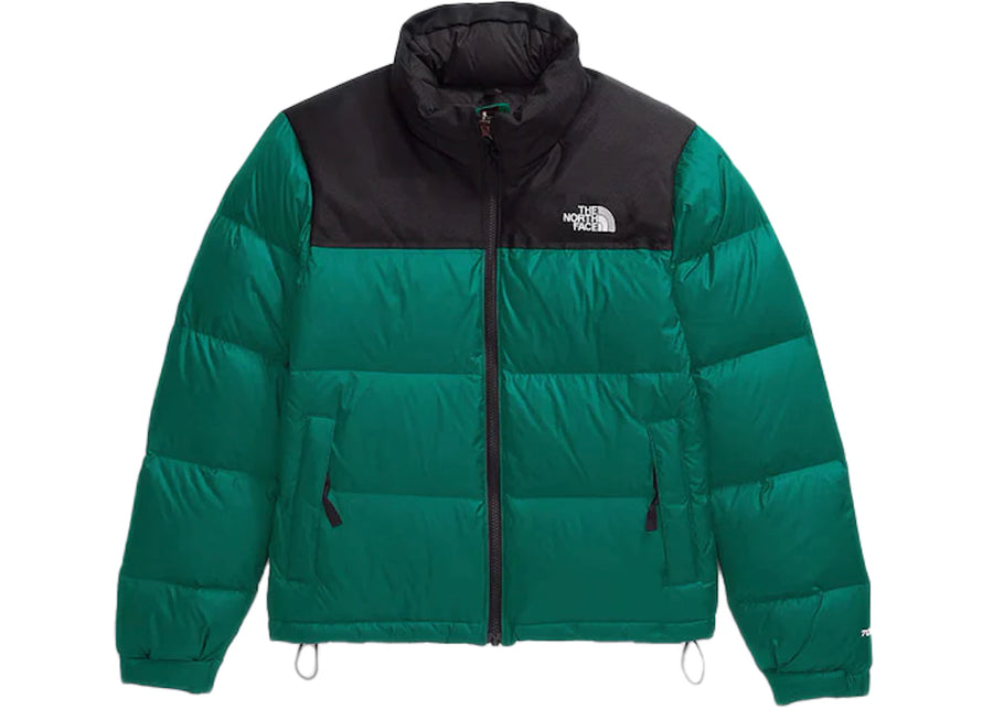 Veste The North Face Nuptse rétro 1996 pour femme, vert sapin
