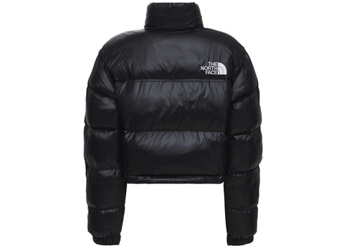 The North Face Womens Nuptse 700 Fill Short Jacket TNF Black