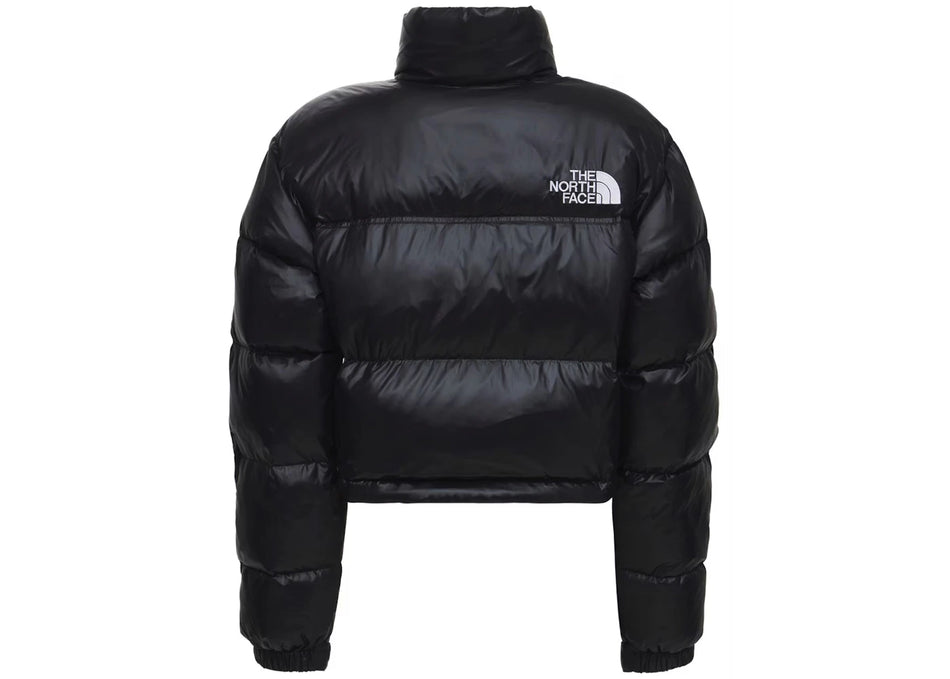 The North Face Womens Nuptse 700 Fill Short Jacket TNF Black