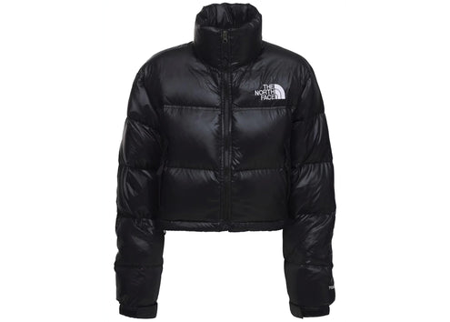 The North Face Womens Nuptse 700 Fill Short Jacket TNF Black