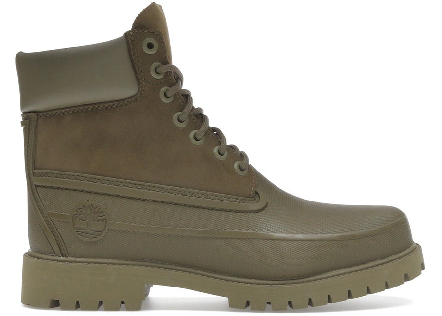 Bottes Timberland Heritage 6" à bout en caoutchouc, couleur olive
