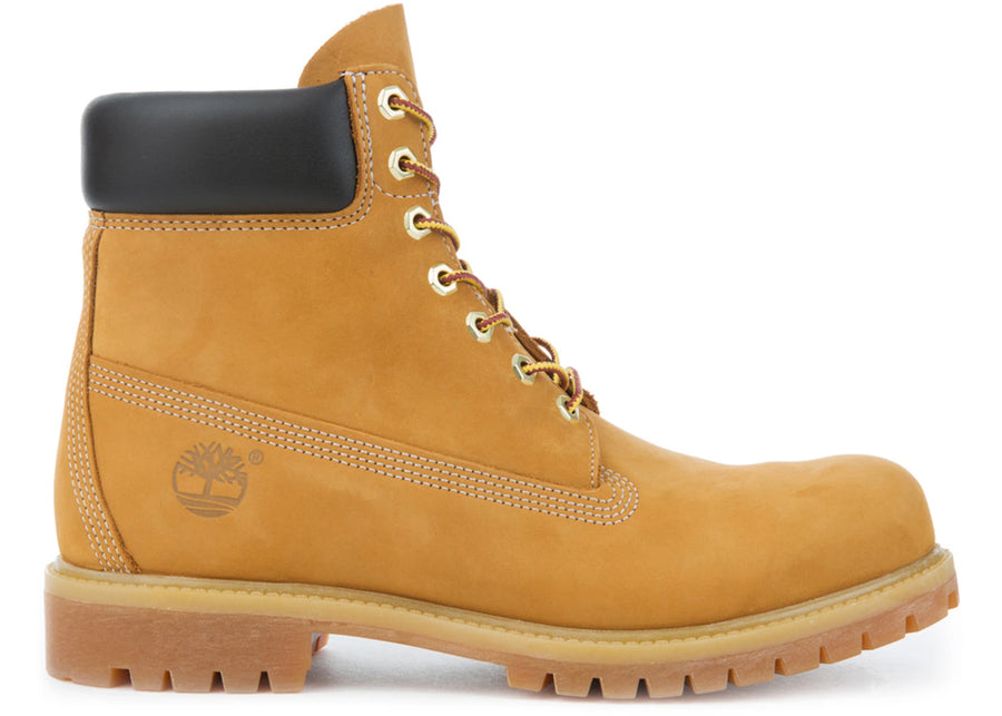 Bottes Timberland Premium imperméables 6" couleur blé (large)