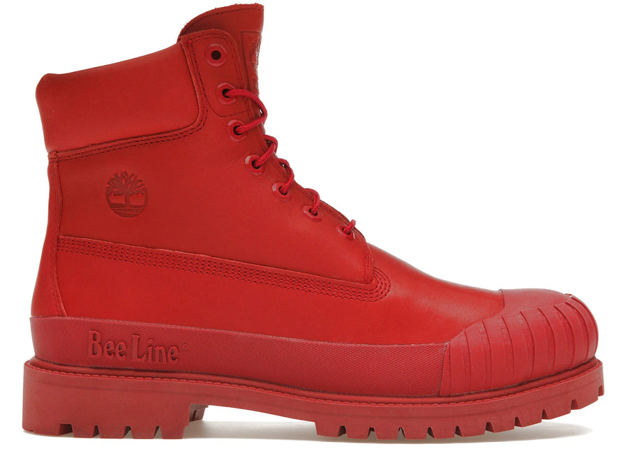 Bottes Timberland 6" Premium Bee Line à embout en caoutchouc WP en nubuck rouge
