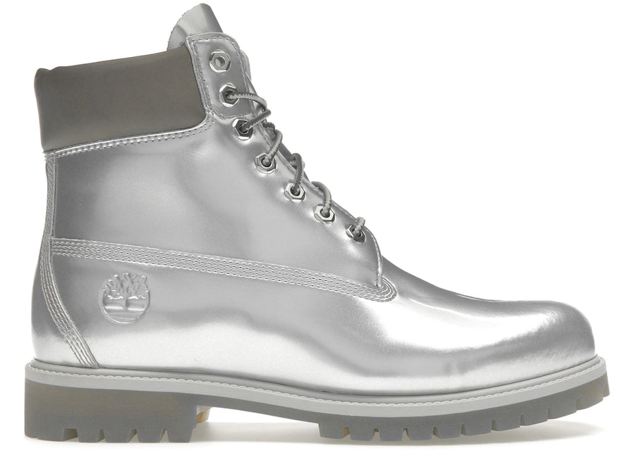 Bottes Timberland Premium 6" Veneda Carter argentées