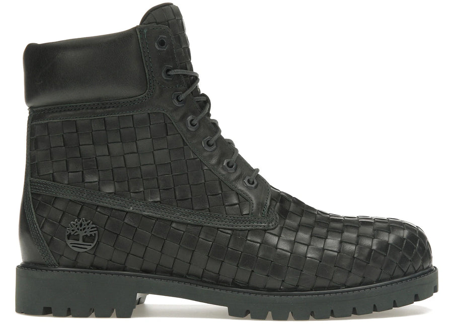 Bottes Timberland Premium 6" tissées vert foncé