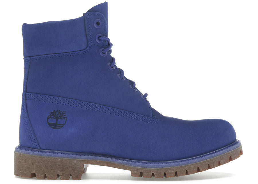 Bottes Timberland Premium imperméables 6" édition 50e anniversaire, bleu vif