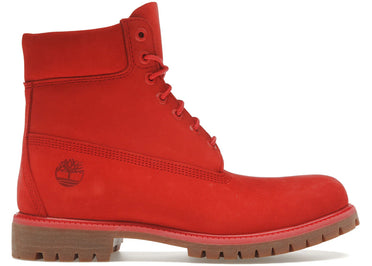 Timberland 6" Premium Waterproof Boot 50th Anniversary Medium Red Nubuck