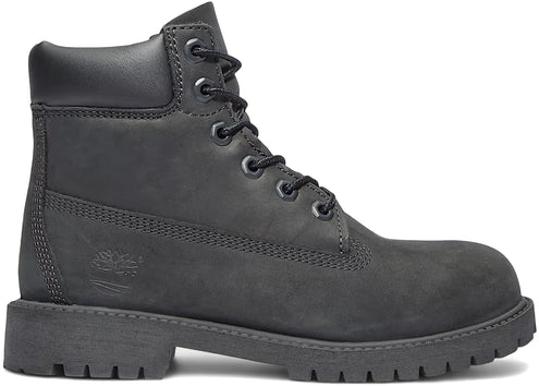 Timberland 6" Premium Waterproof Boot Black (GS)
