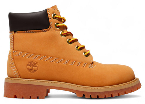 Timberland 6" Premium Waterproof Boot Wheat Nubuck (PS)