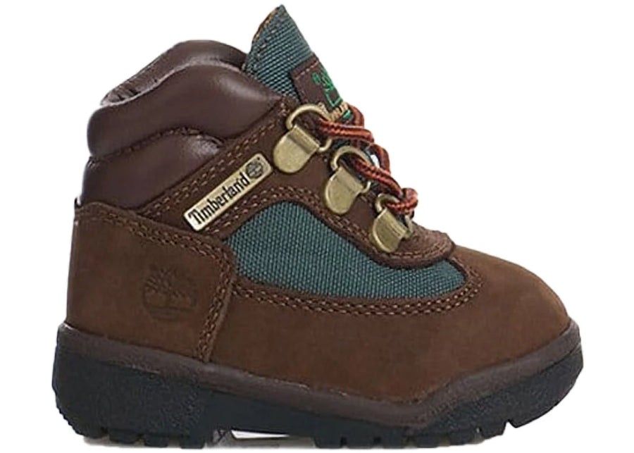 Bottes Timberland Field mi-hautes à lacets marron foncé (TD)