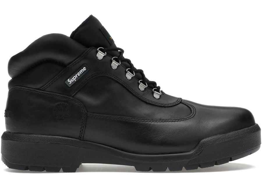Bottes Timberland Field Boot mi-hautes à lacets Supreme noires