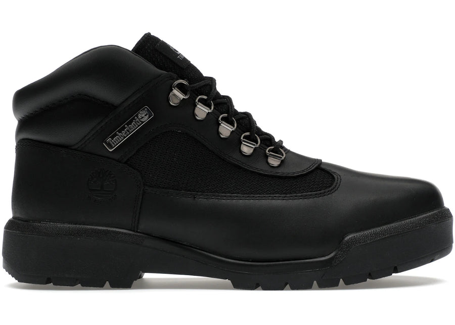 Bottes Timberland Field mi-hautes à lacets imperméables noires