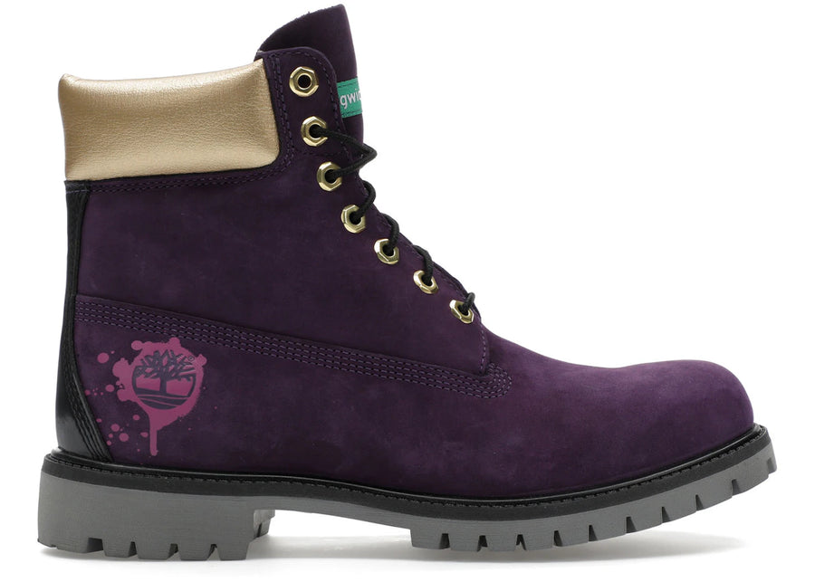 Bottes Timberland Hip Hop Royalty en nubuck violet foncé