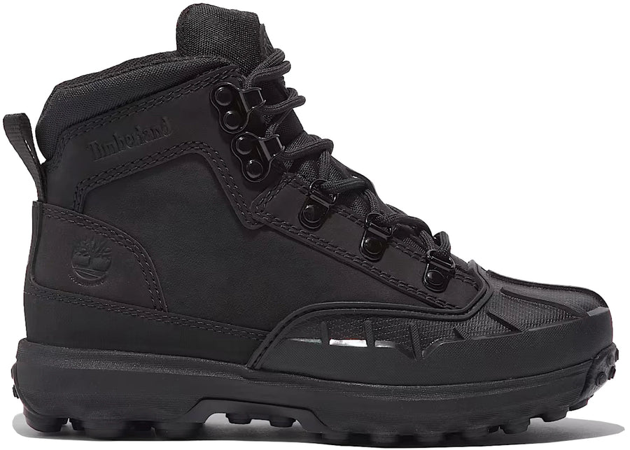 Bottes Timberland à embout en caoutchouc imperméables noires (GS)