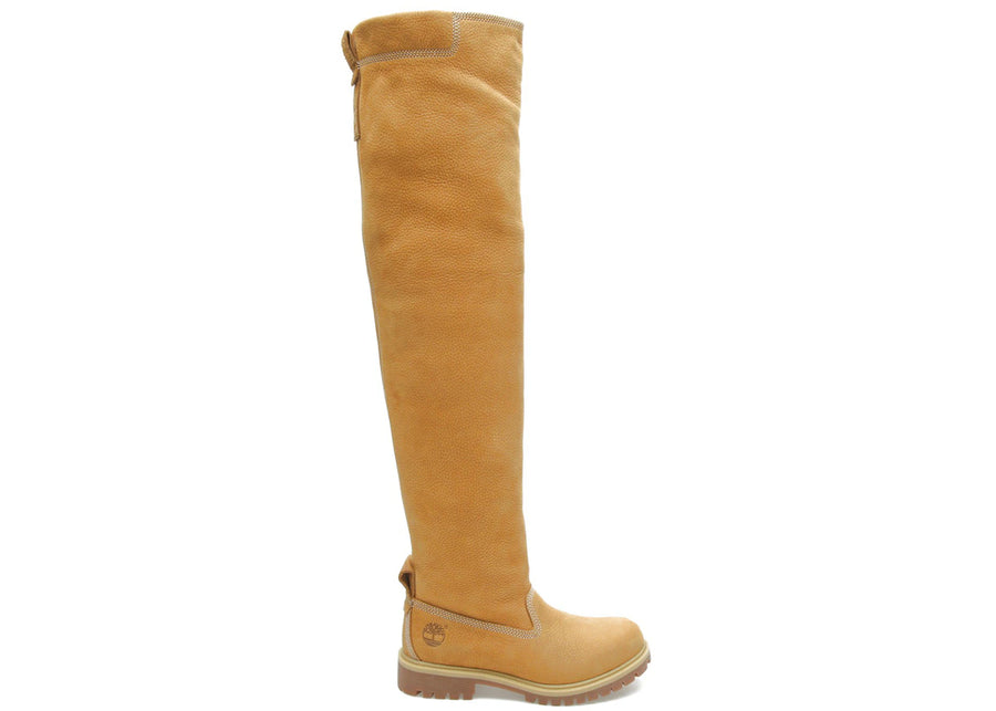 Bottes hautes Timberland à enfiler x Telfar Wheat