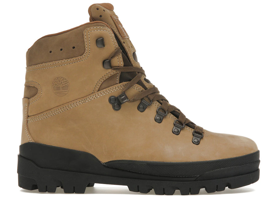 Bottes Timberland World Hiker Mid à lacets imperméables beiges