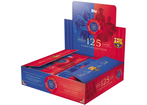 Topps FC Barcelona 125th Anniversary Hobby Box