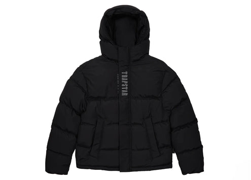 Trapstar Decoded 2.0 Hooded Puffer Jacket Black