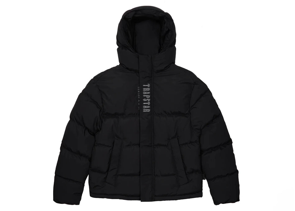 Trapstar Decoded 2.0 Hooded Puffer Jacket Black