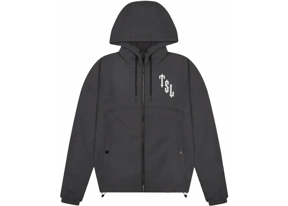 Trapstar Decoded Windbreaker Jacket Black/Reflective