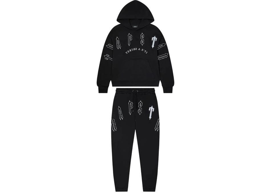 Trapstar Irongate Arch Chenille 2.0 Tracksuit Black/White
