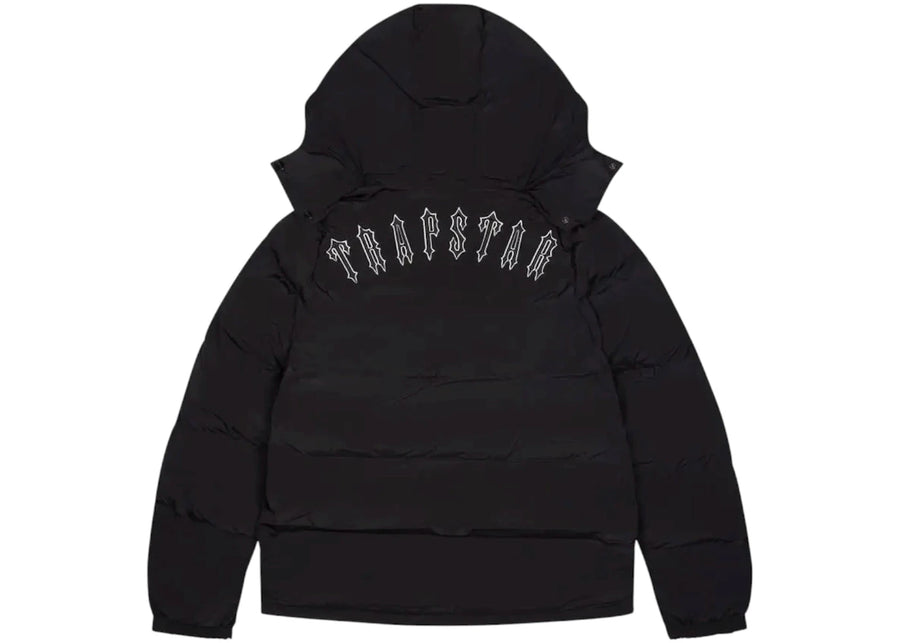 Doudoune à capuche détachable Trapstar Irongate noire