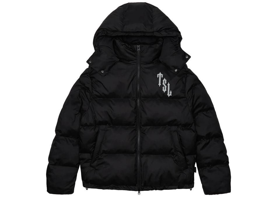 Trapstar Shooters Hooded Puffer Black/Reflective