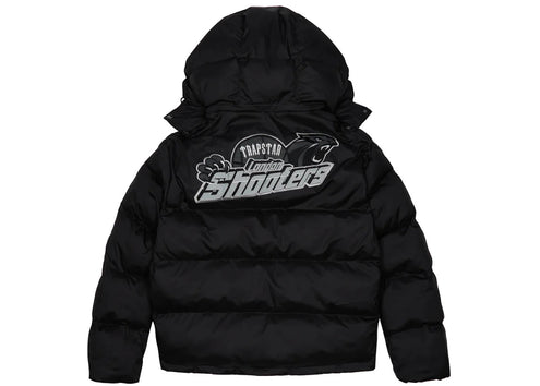 Trapstar Shooters Hooded Puffer Black/Reflective