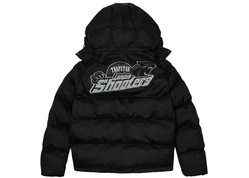 Trapstar Shooters Hooded Puffer Black/Reflective